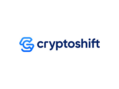 Cryptoshift abdullah designs branding contemporary crypto crypto logo cs design graphic design illustration instagram logo logodesign logomark logotype monogram shift