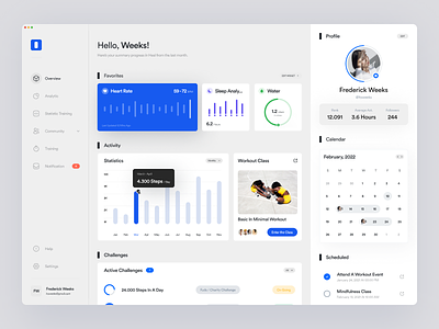 Health Dashboard Design