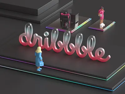 Dribbble 3d 3dart 3dcharacter 3ddesign 3dillustration 3dmodeling branding c4d character characters cinema4d design graphic design icon illustration logo redshift render ui web