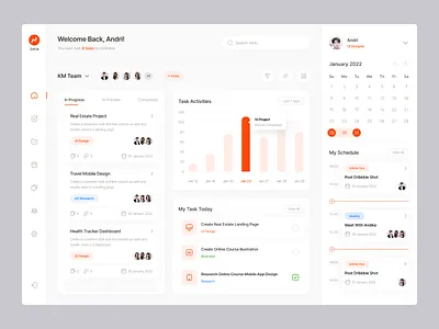 Dashboard UI Concept