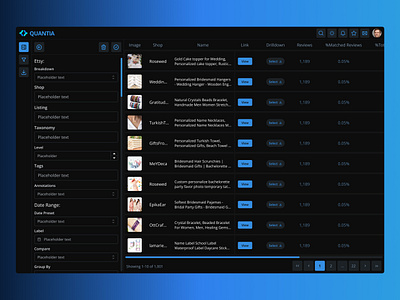 Market Product Analyzer | SaaS UX UI app design figma saas ui ux web