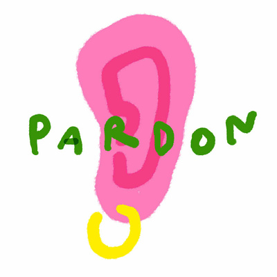 pardon branding color mix design doodle graphic design hand drawing illustration logo