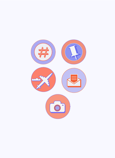 New Icons appicons brand identity branding color graphic design graphic designer icon design icons ideograms illustration illustrator interactive icons logo