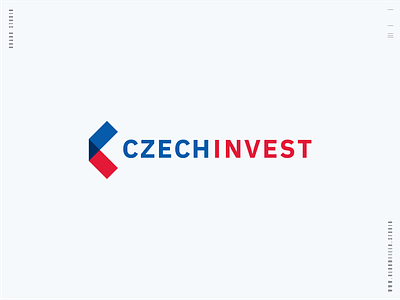 CzechInvest — logo & visual identity branding design identity logo redesign typography