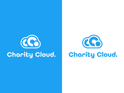 Charity Cloud Logo branding charity cloud design graphic lifequest logo vector