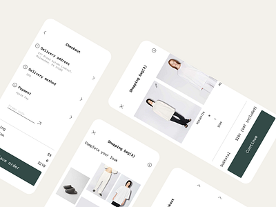 SHOPPING APP 054 app checkout confirm daily ui e commerce interface mobile interface shopping app shopping bag ui ux