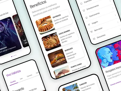 Visual Vivo Valoriza :) app branding creative design designinspiration illustration inspiration ui uitrends