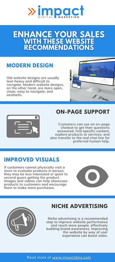 4 Ways to Enhance Sales via Website Tweaks design digital marketing agency digital marketing michigan mi michigan web design company