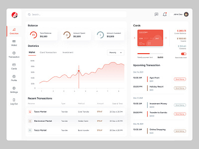 Web Application Dashboard