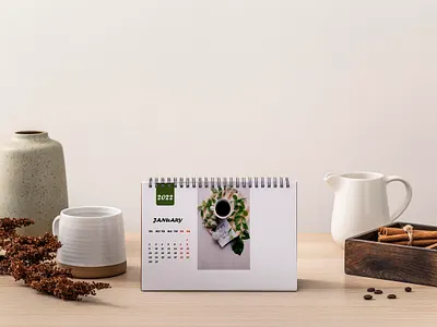Desk Calender Design adobe illustration calender design design desk calender design graphic design illustration photoshop