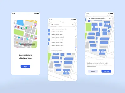 Navigation Mobile Apps aplikasi app apps graphic design maps mobile mobileapp navigation ui uiux ux