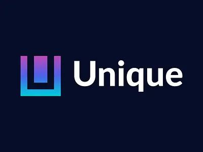 Unique Logo Design branding business ceo crypto design graphic design logo logomaker logomockup owner preject upwork