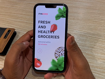 Grocery app - Prototype animation app design branding clean delivery design design app food grocery interaction interactiondesign minimal mobile app mobile ui motion motion design protopie prototype ui ux