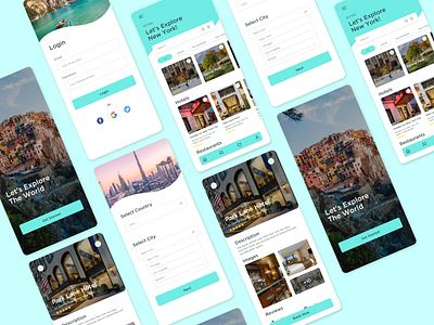 Travel App app app design design mobile app travel travel app travelling app ui ui design ux ux design vacations