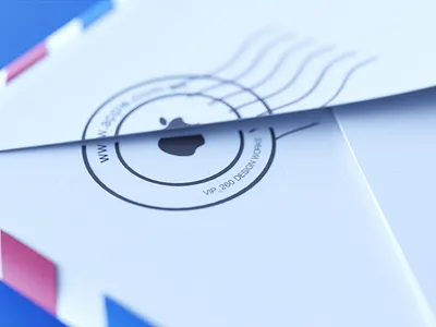 MacOS 3D ICON Mail 3d icon mac os ui
