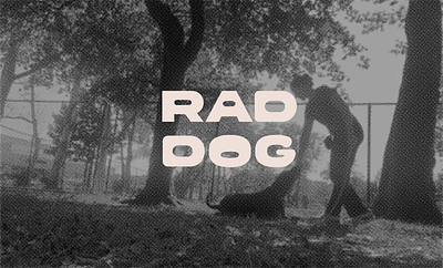 Rad Dog Logo animation brand brand identity branding designer editorial illustration layout logo logo design logo designer