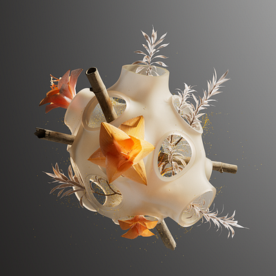 Wake Wellness 3d c4d crislabno design illustration render