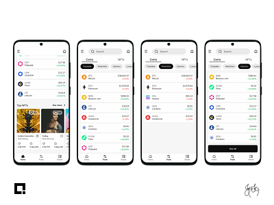 Scenes from a dapp design app branding design figma ui uidesign ux