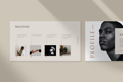 Mokka Powerpoint agency branding business design designposter fashion feminime graphic design illustration keynote marketing modern pitchdeck portfolio powerpoint proposal template timeline ui vector