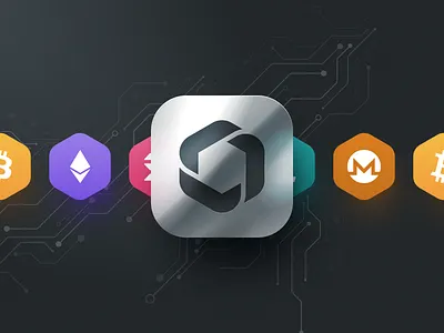 Project Cover app branding design icon logo