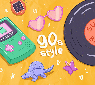 90s style sticker pack 90s 90s style animation art design digital art gameboy illustration photo editing sticker sticker pack