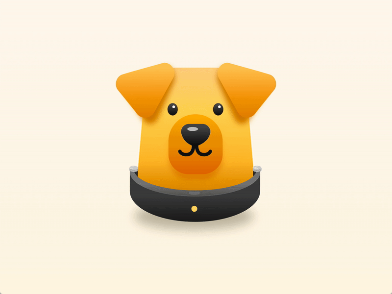 Happy Puppy 2d animation animation gif graphic design illustration motion motion graphics