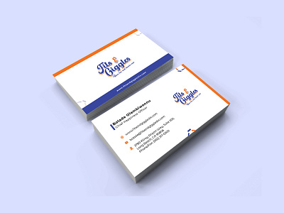 Fits & Giggles Business Card Design advertisement awesome best business card business card design business card template business cards card design classy design facebook illustration instagram latest logo minimal new post social media ads trending