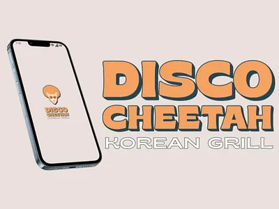 Disco Cheetah Food Ordering App app design logo user experience