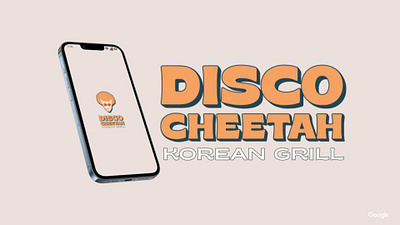 Disco Cheetah Food Ordering App app design logo user experience