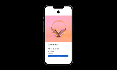 Apple Airpods Max airpods airpods max amazon animation app apple branding buy color daily 100 challenge dailyuichallenge design google homepage illustration logo ui ux web