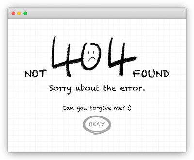 Daily UI Challenge 08 - 404page 404page chalkduster dailyui dailyuichallenge day8 graphic design handwriting photoshop ui uiux
