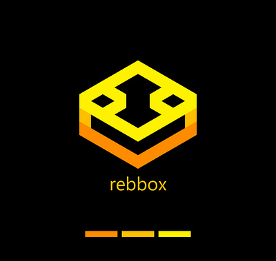 "Rebbox" Logo Design app branding design designinghub graphic design gridlogo icon illustration logo logodesign rebboxlogo ui ux vector