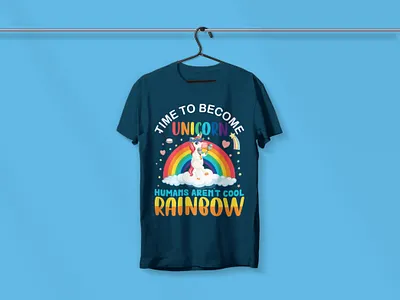 Unicorn T-shirt design design graphic design t shirt t shirt bundle t shirt design unicorn unicorn t shirt