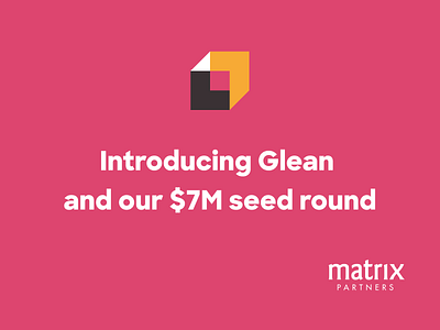 Introducing Glean! Building a collaborative data culture brand branding data data visualization design logo ui website