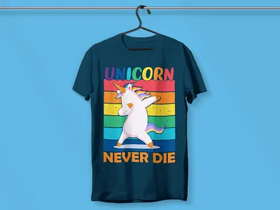 Unicorn T-shirt design t shirt for print
