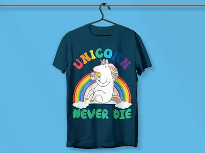 Unicorn T-shirt design t shirt for print