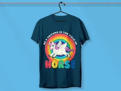 Unicorn T-shirt design t shirt for print