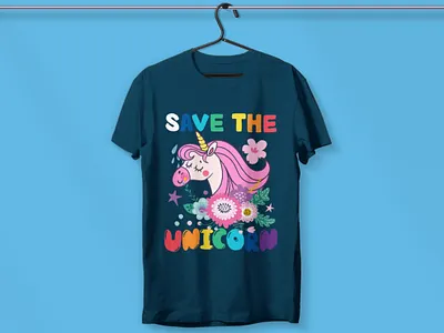 Unicorn T-shirt design t shirt for print