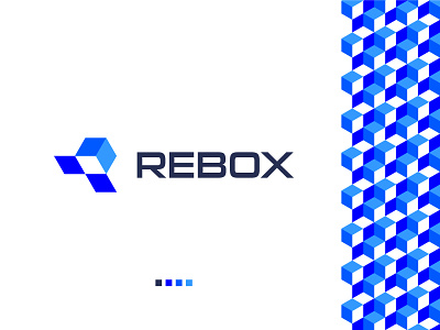 Rebox Logo, Letter Mark, Letter R Logo blockchain brand designer brand identity branding geometric logo icon letter mark letter r letter r logo logo logo design logo mark logodesigner logos logotype modern geometric logo modern logo
