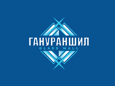 Glass Wall Company brandbook branding design glass graphic design identity logo window