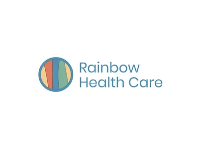 Rainbow Health Care Logo - Health Logo best medical logos branding clinic logo doctor logo ecommerce fitness logo gym logo health health logo healthcare logo hospital logo logo logo design logo designer logo for medicine logotype medical care medical lab logo medical logo medicine logo