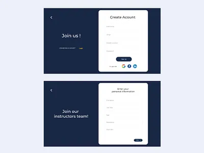 Login / Sign Up Plateforme "YOU X DESIGN" animation app design graphic design illustration prototype ui ux