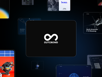 Outcrowd Showreel 2022 animation brand identity branding landing page design logo design product design startup webflow website design