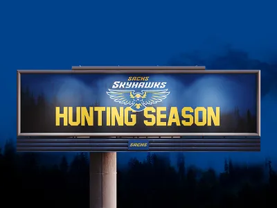 SACHS Skyhawks branding canada graphic maniac sachs sachs skyhawks skyhawks sport sports branding sports design sports identity sports logo