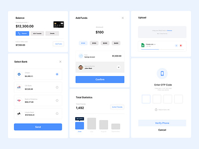 Banking UX/UI ui