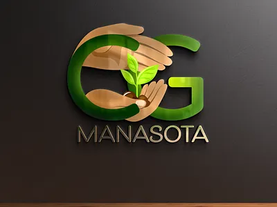 Common Good Logo; Icon Size 3d mockup branding digital art graphic design logo logo design mockup vector