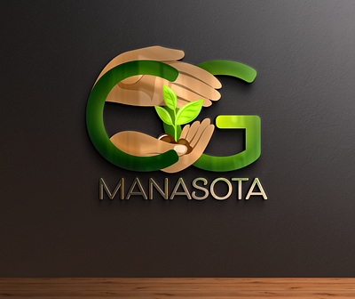 Common Good Logo; Icon Size 3d mockup branding digital art graphic design logo logo design mockup vector