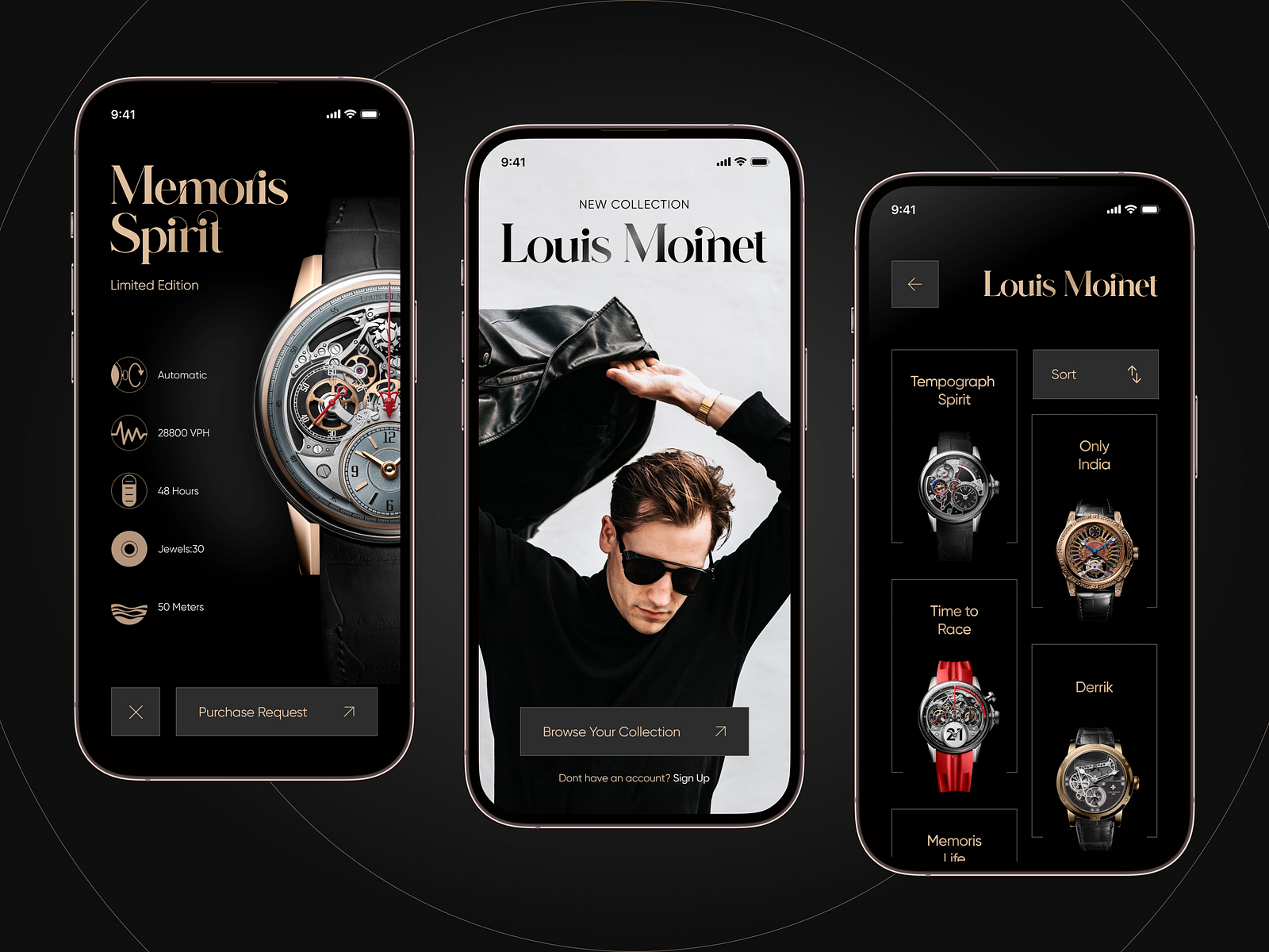 Watch Shop App Concept by Lay – UX/UI and branding on Dribbble