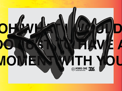 Kaivon edm music poster type