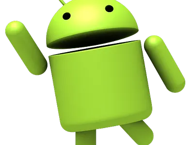 Android the future of the world in one image computer motion graphics vector